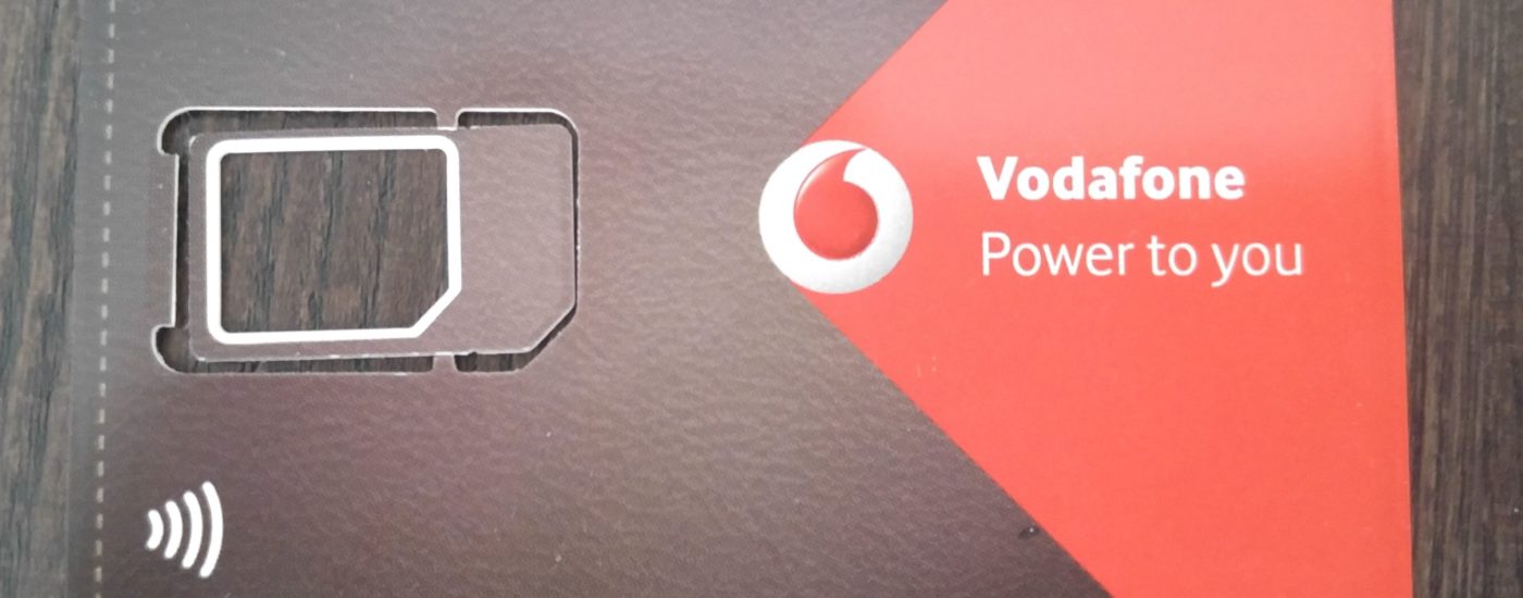 Eine VodafoneNFC-Sim-Karte ist notwendig für das kontaktlose Bezahlen mit Vodafone-Wallet