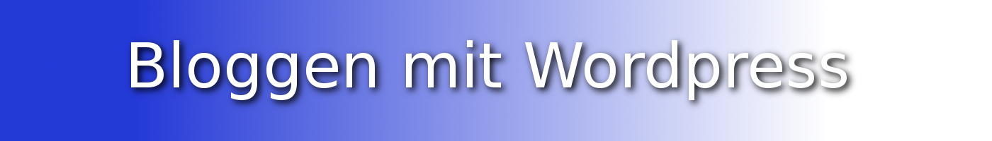 Bloggen mit Wordpress